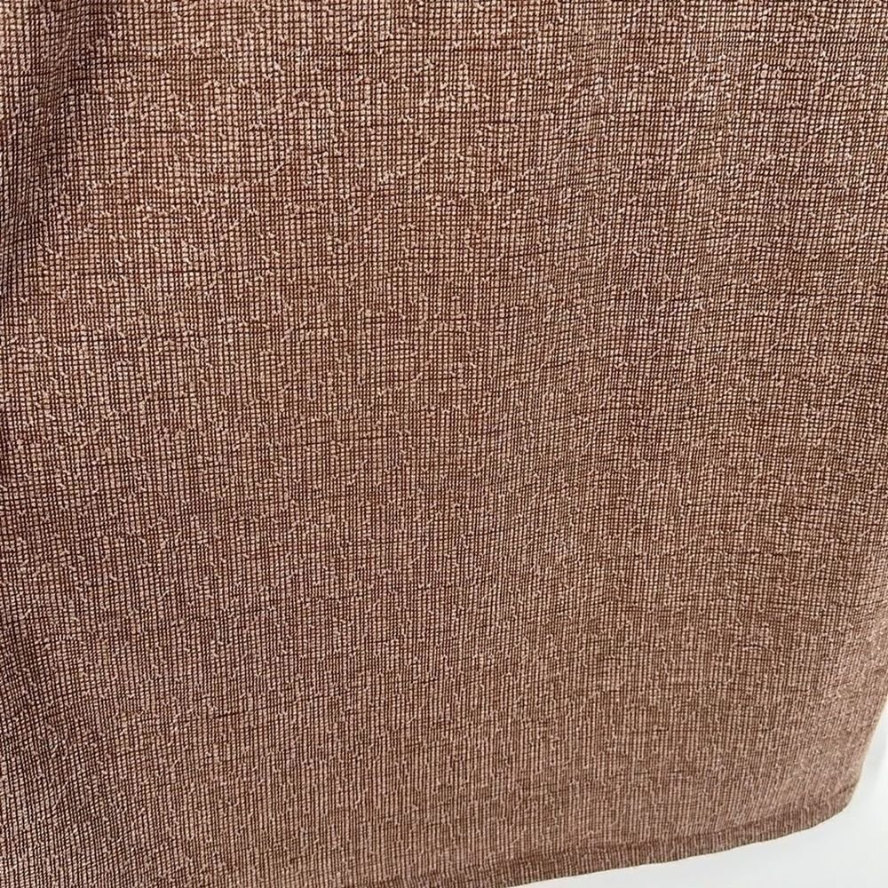 Zara Basic Brown Front Pocket Shift Dress Women's… - image 6